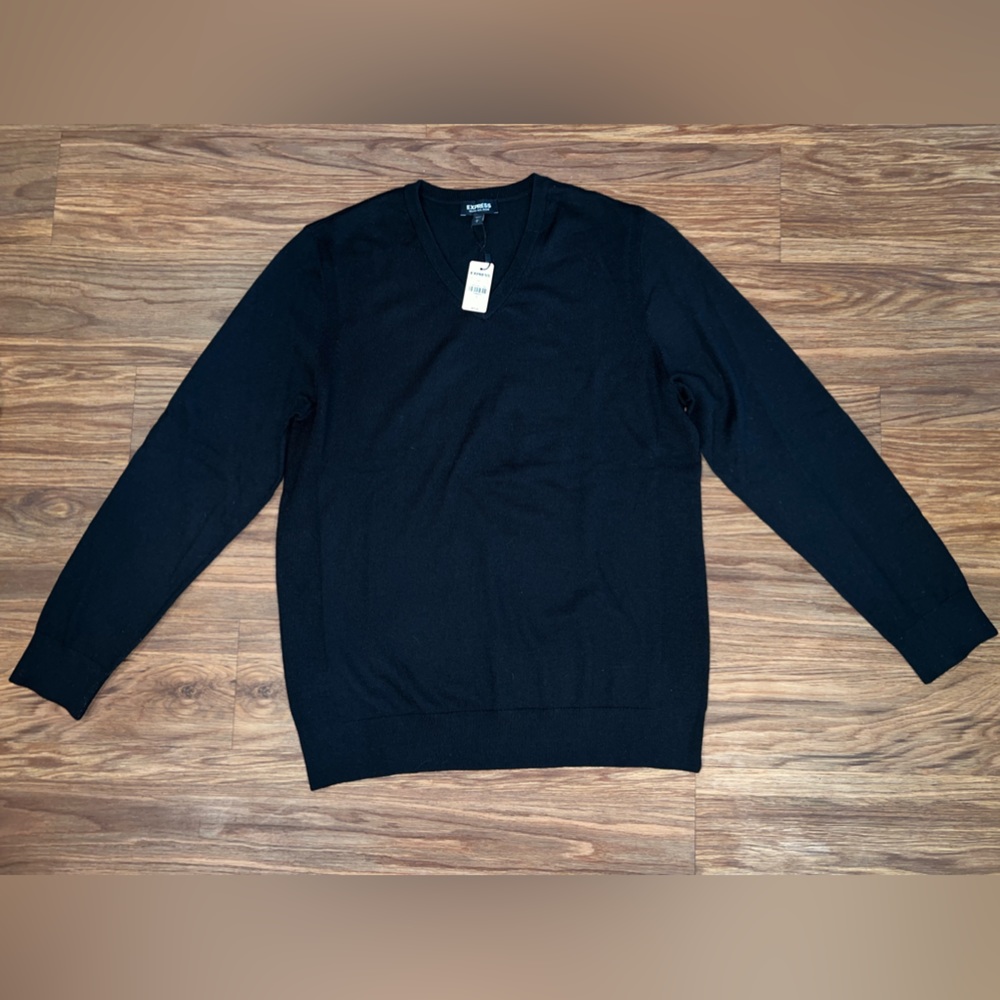 NWT Men’s Express V-Neck Sweater - Size L